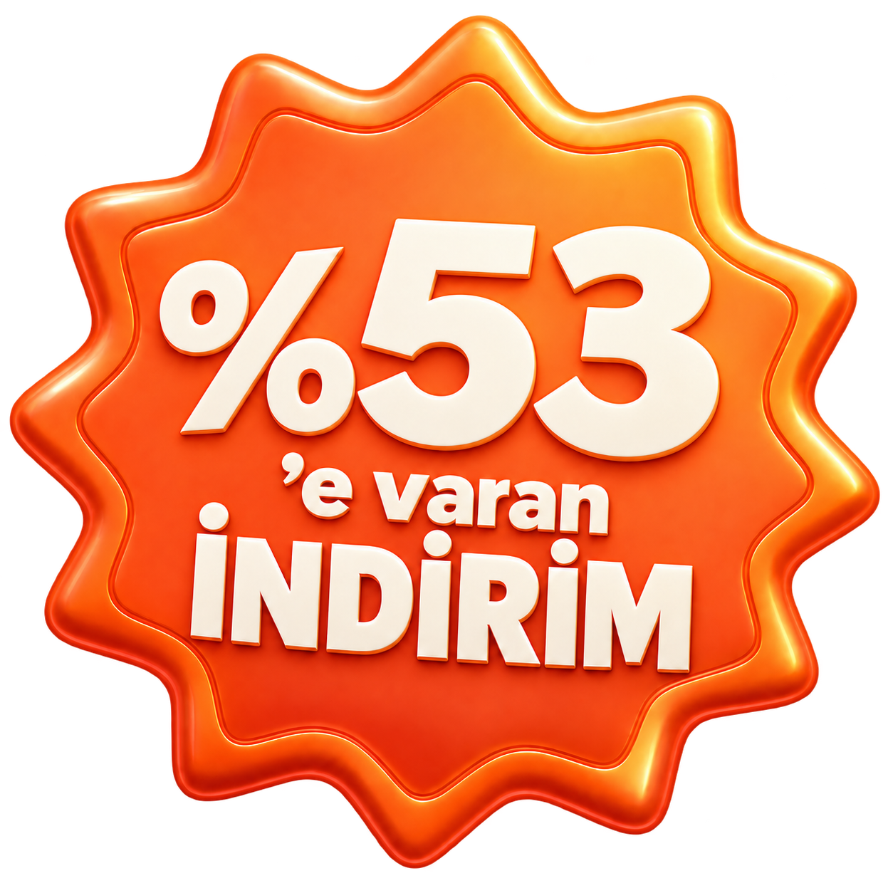 %53'e varan indirim