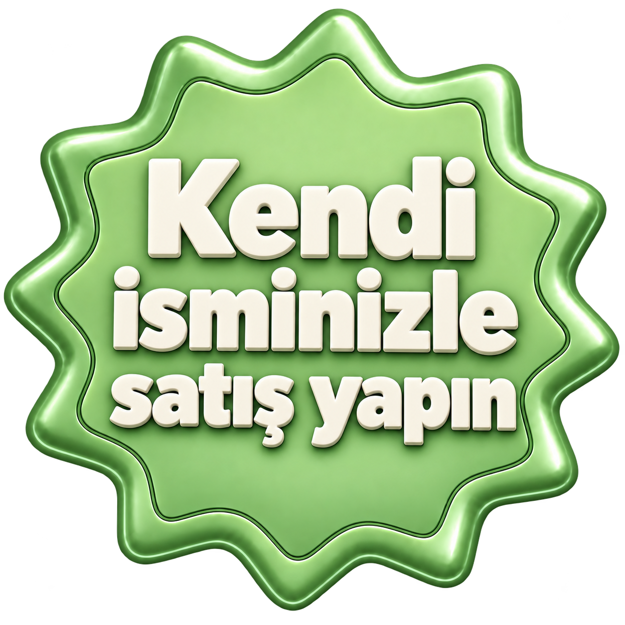 Kendi isminizle satış yapın